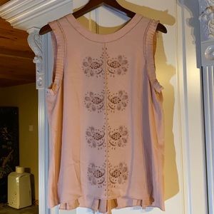 Derek Lam IO Crosby Size 12 in Pink Top